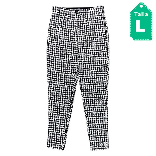 [3472] Pantalon Zara Cuadros- L