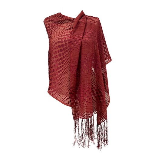 [3498] Pashmina Terracota