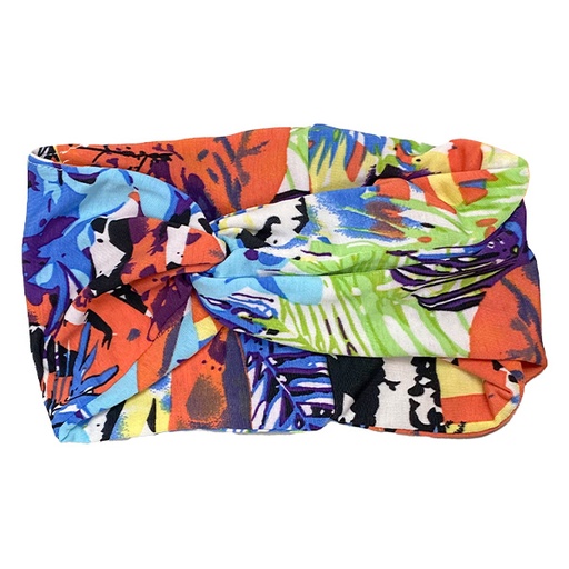 [3538] Bandana Riviera Beach Wear Multicolor