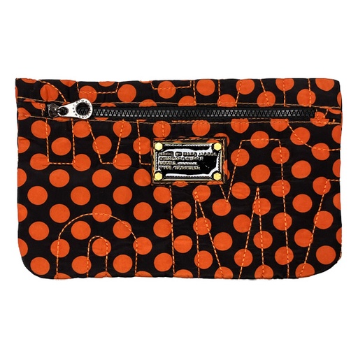 [3544] Cosmetiquera Marc Jacobs Negro y Naranja