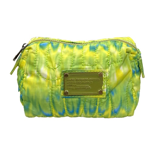 [3536] Cosmetiquera Marc Jacobs Verde y Azul