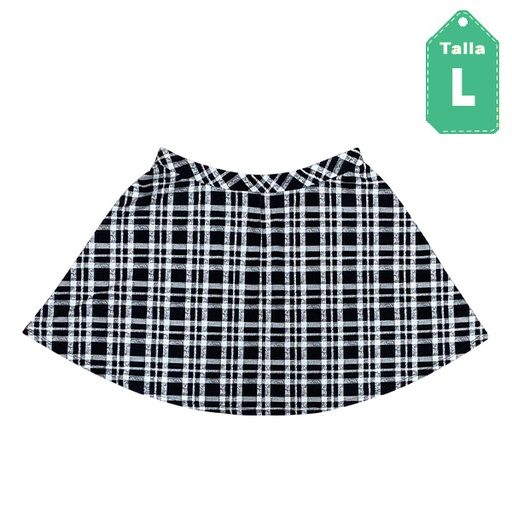 [3548] Falda Joe B Cuadros- L