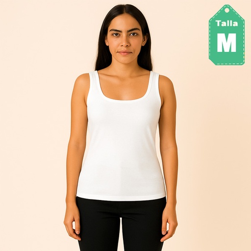 [3599] Blusa Marfil- M