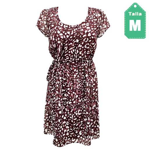[3604] Vestido Merona Estampado- M