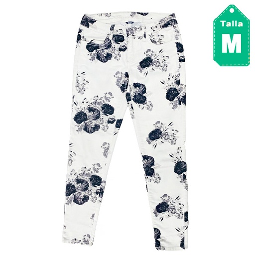 [3670] Pantalon American Eagle Floral- M
