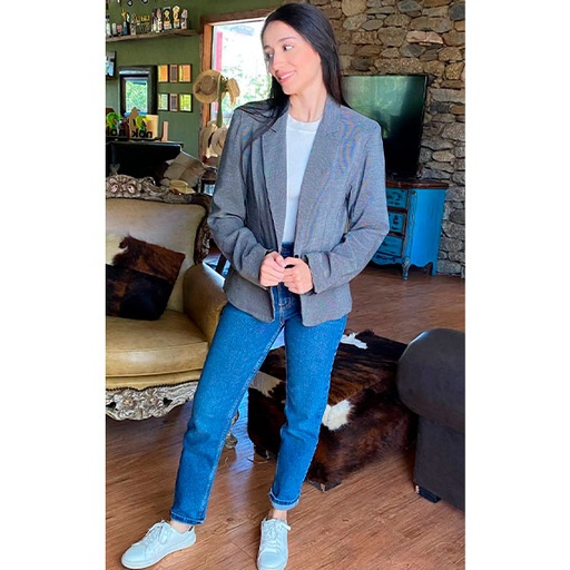 [3696] Blazer Express Gris Oscuro- L