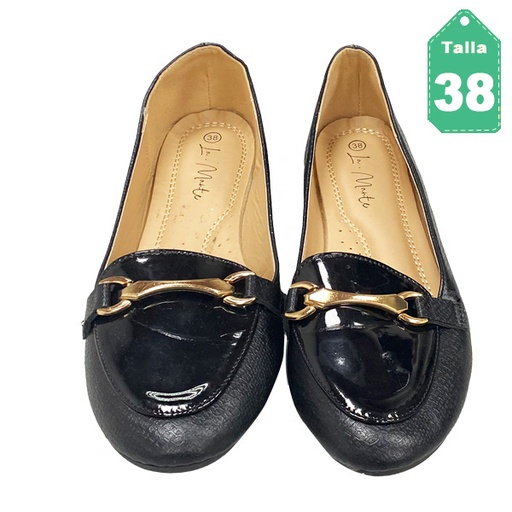 [3700] Mocasines Cerere Negro- 39
