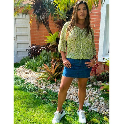 [3719] Blusa Armi Estampada- M