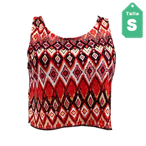 [3721] Blusa Estampada- S