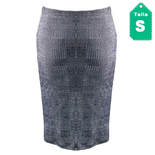 [3749] Falda Zara Cuadros- S
