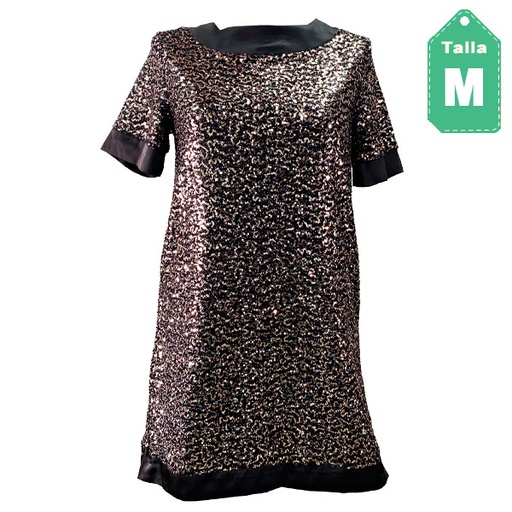 [3766] Vestido Shein Lentejuelas- M