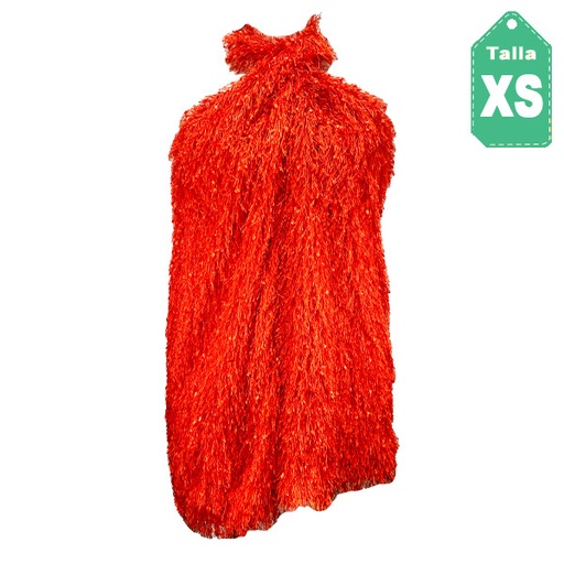 [3803] Vestido Zara Naranja- XS
