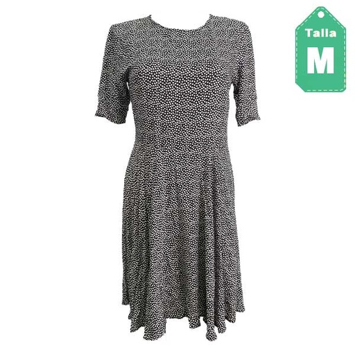 [3830] Vestido HyM Nude y Negro- M