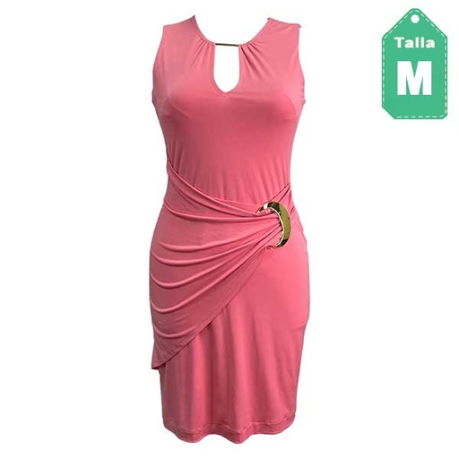 [3834] Vestido Lizminelli Rosado- M