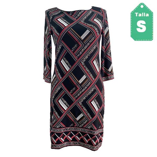 [3833] Vestido White House Estampado- S