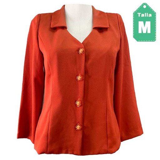 [3856] Blazer Naranja- M