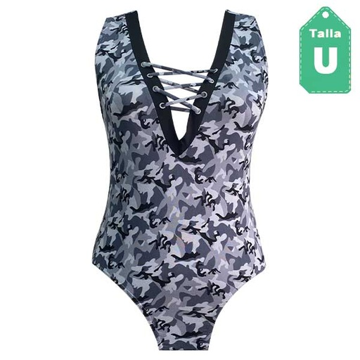 [3852] Body Camuflaje- Unica
