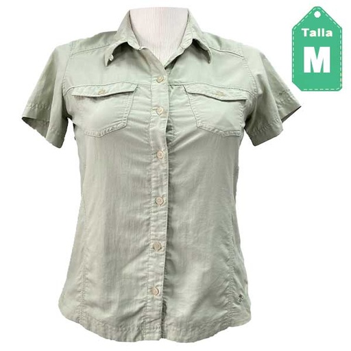 [3849] Camisa Columbia Pistacho- M