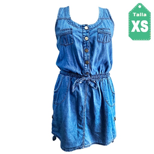 [3883] Vestido Excess Jeans- XS