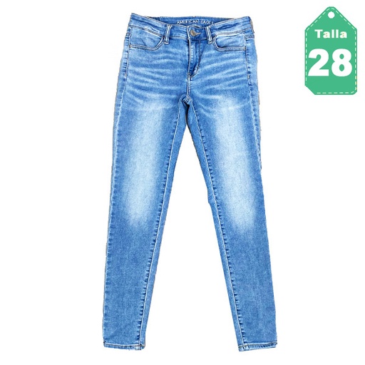 [3900] Jeans American Eagle Azul Claro- 28