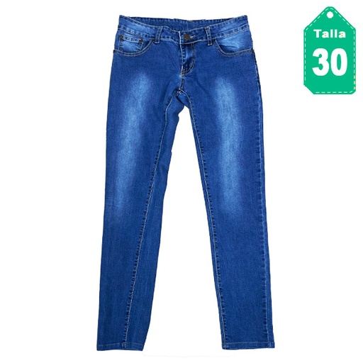 [3905] Jeans Azul Prelavado- 30
