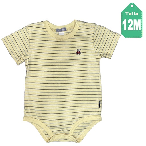 [3935] Body Carter´s Amarillo Pastel- 12M