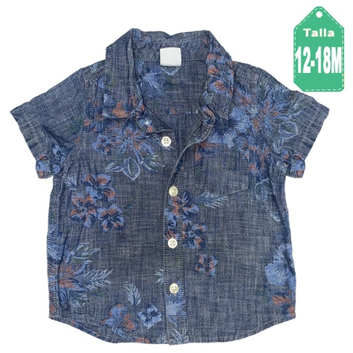 [3938] Camisa Baby Gap Estampado- 12/18M