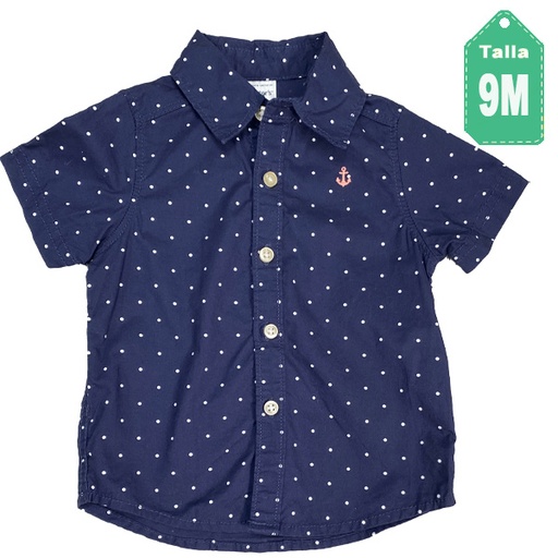 [3913] Camisa Carter´s Lunares - 9M