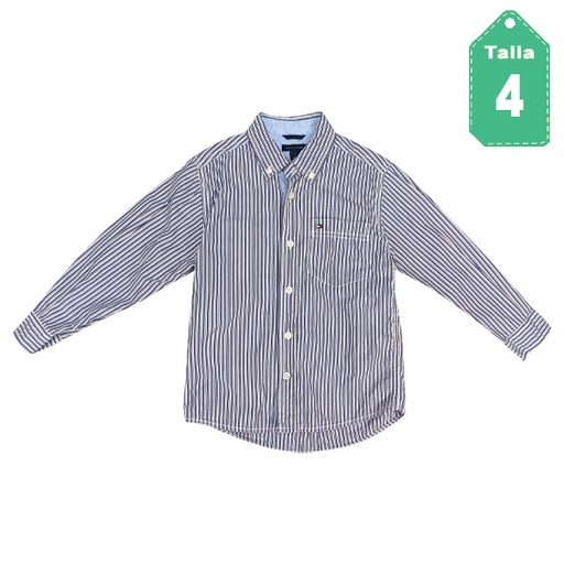 [3916] Camisa Tommy Hilfiger Lineas- 4