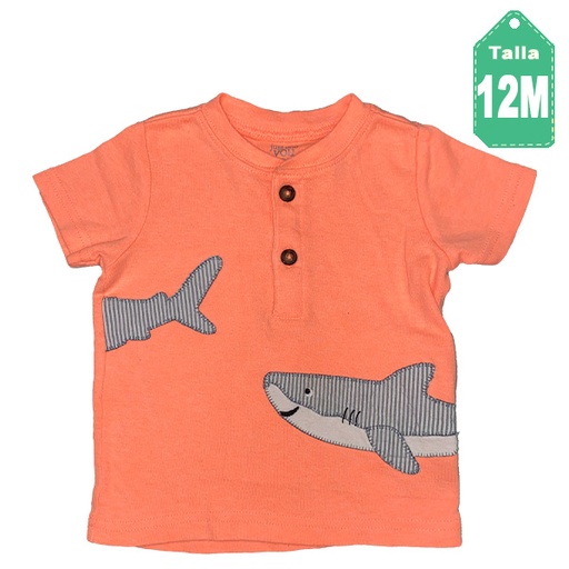 [3942] Franela JustOne Coral- 12M