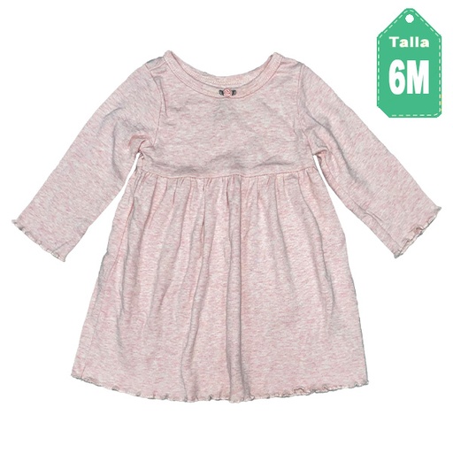 [3936] Vestido Carter´s Rosa- 6M