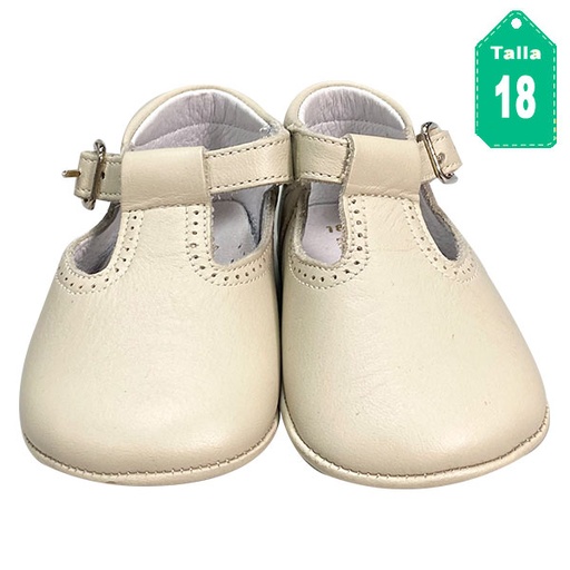 [3958] Zapatos Okaa Beige- 18