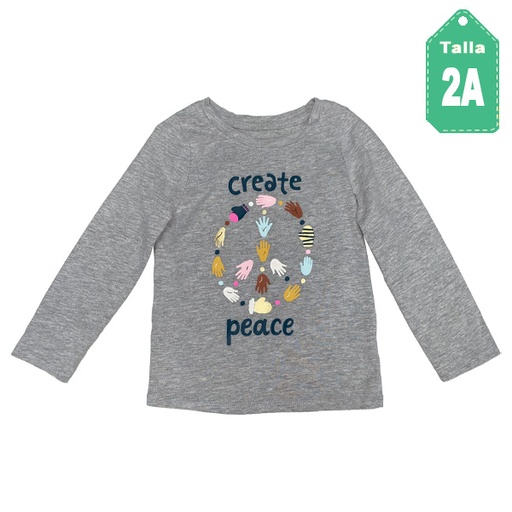 [3978] Blusa Cat&Jack Gris- 2