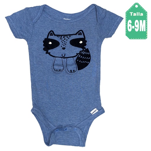 [3967] Body Gerber Azul- 6/9M