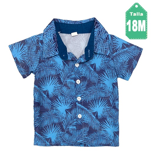 [3981] Camisa Estampada- 18M