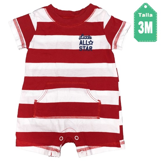 [3999] Jumper Carter´s Rojo y Blanco- 3M