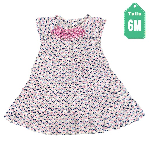 [3982] Vestido Carter´s Floral- 6M