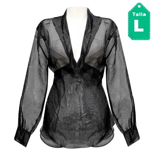 [4033] Blusa Asos Negro- L