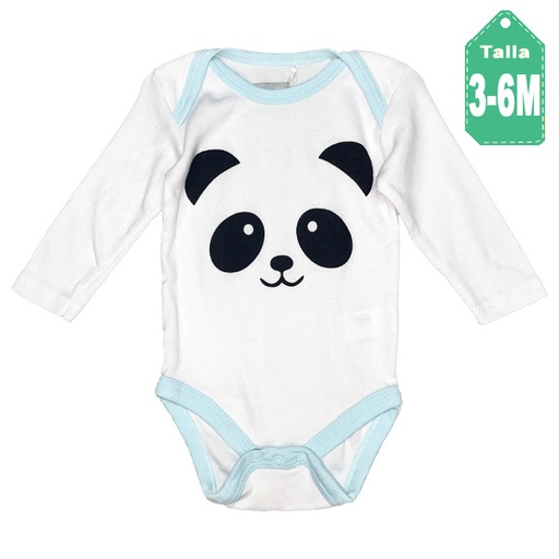 [4062] Body Baby Look Blanco- 3/6M