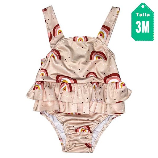 [4066] Traje de Baño Estampado- 3M
