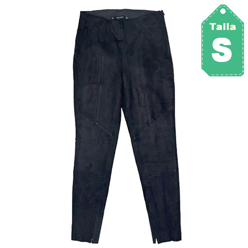 [4080] Pantalon Zara Gamuza- S