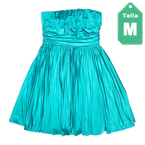 [4108] Vestido Rubber Ducky Azul- M