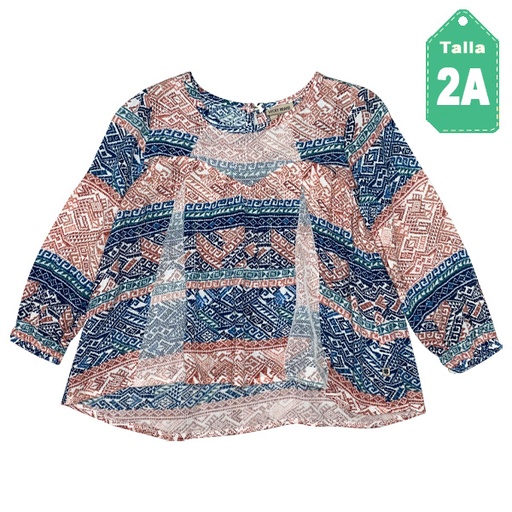[4144] Bluson Lucky Brand Estampado- 2
