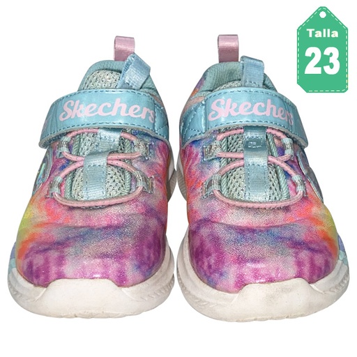 [4176] Zapatos Skechers Multicolor- 23