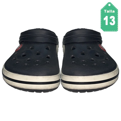 [4177] Crocs Negro- 13