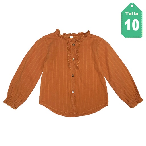 [4189] Blusa Shein Naranja- 10