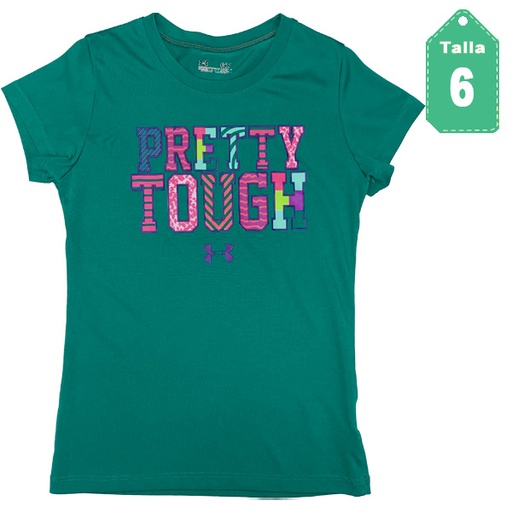 [4190] Blusa Under Armour Verde- 6