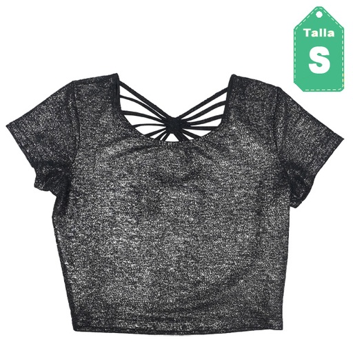 [4230] Blusa Forever21 Metalizado- S