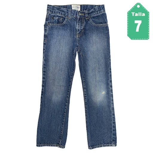 [4218] Jeans Place Azul Prelavado- 7