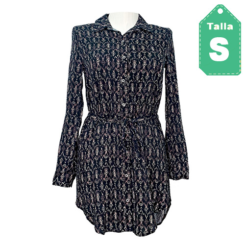 [4266] Camisero Forever21 Estampado- S